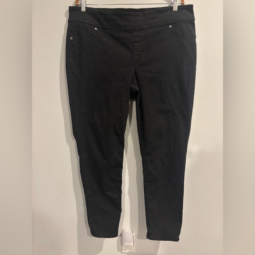 Chico's Perfect Stretch Black Jeggings 3R/XL